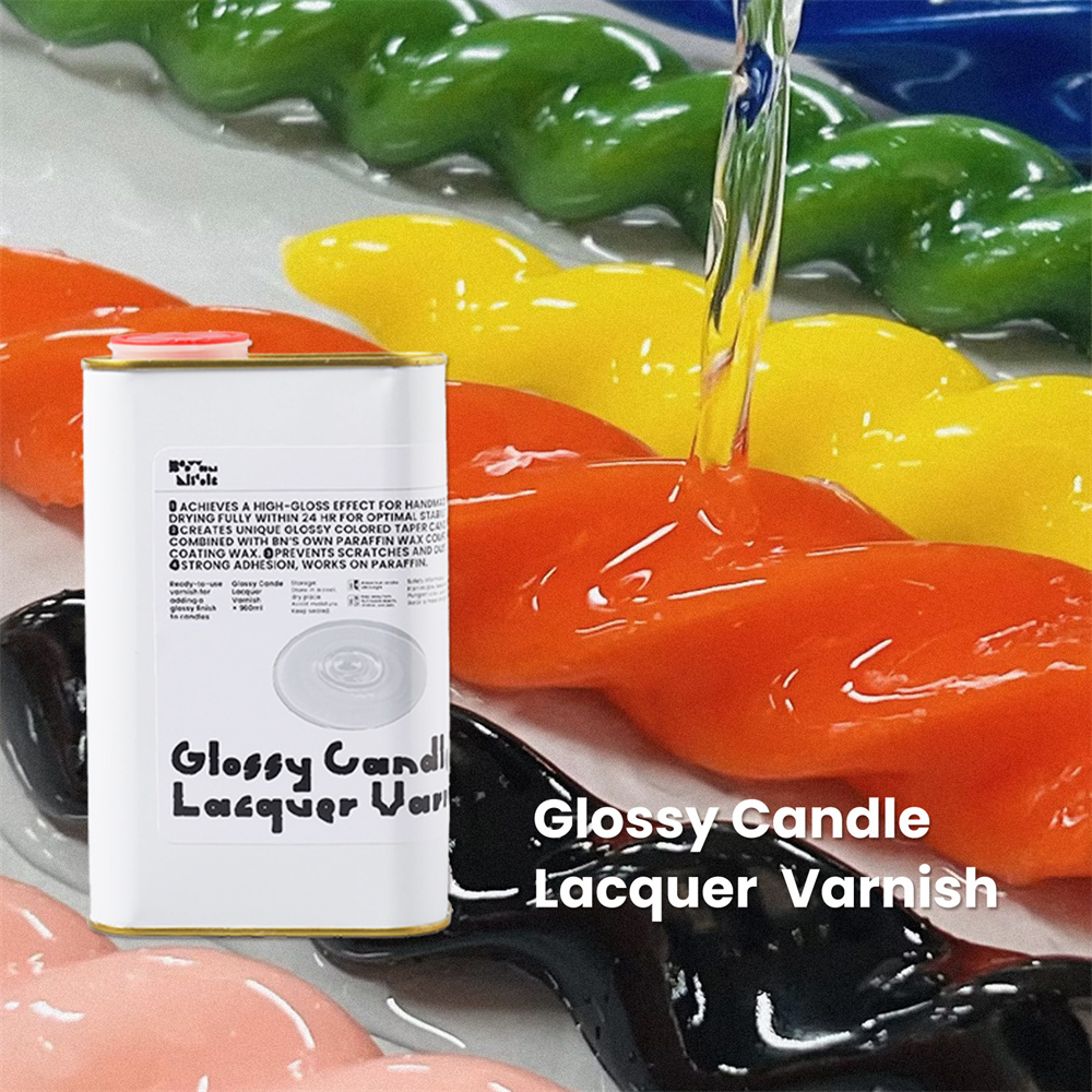 Uv Inhibitor Candle - Water-Based Shiny Candle Lacquer Varnish for