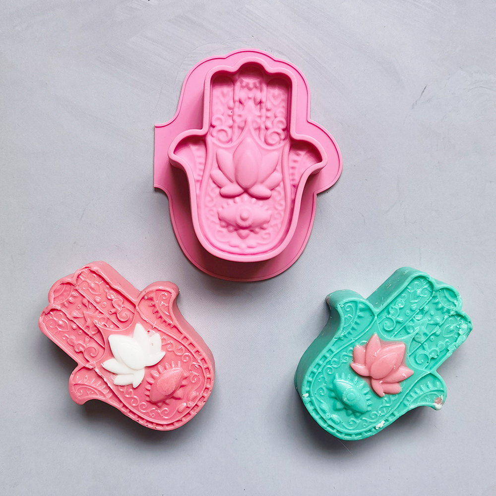 Candle Making Reno - 2/4pcs Silicone Soap Molds DIY Handmade