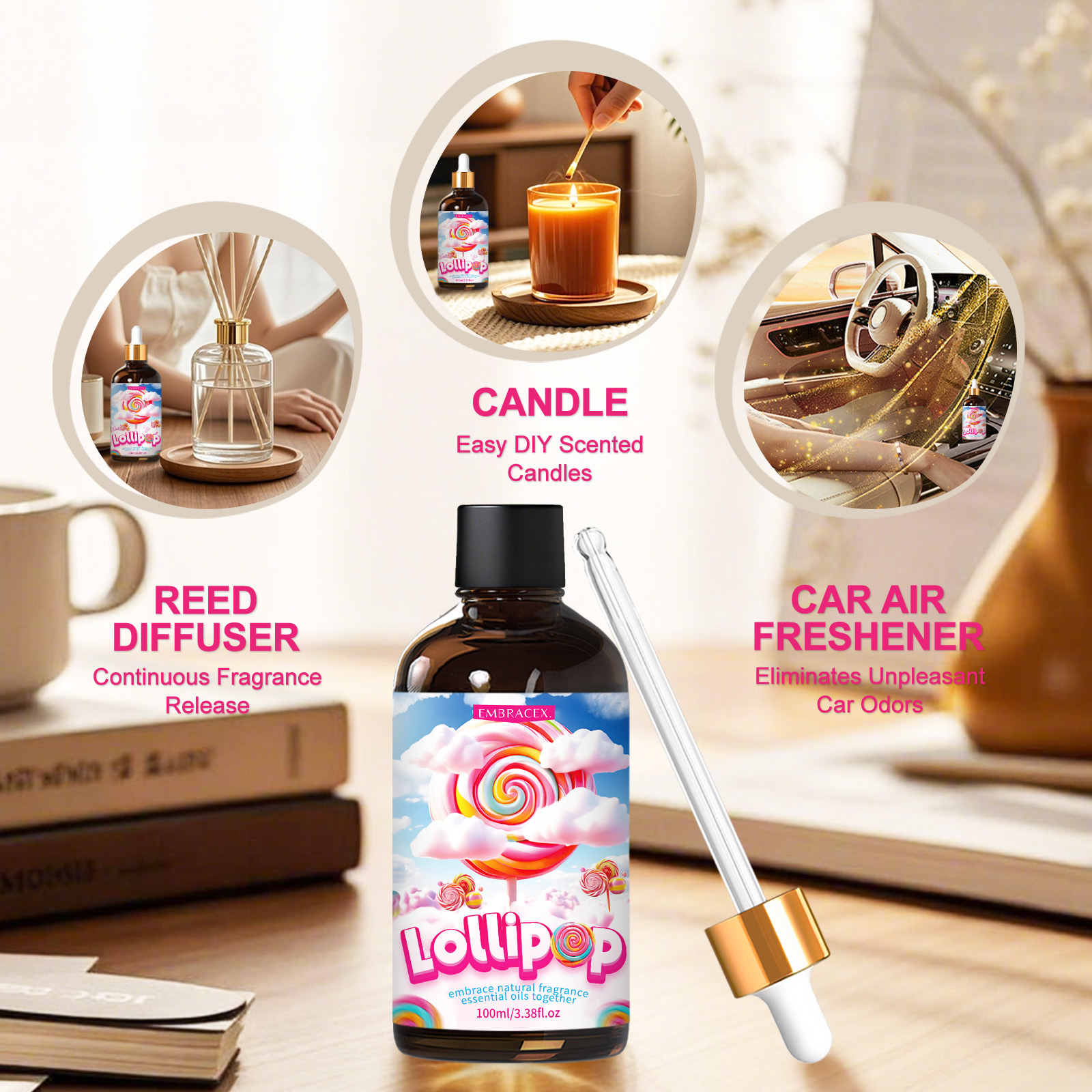 100ml Lollipop Essential Oil   - Candle Making Oils 리뷰 및 가격