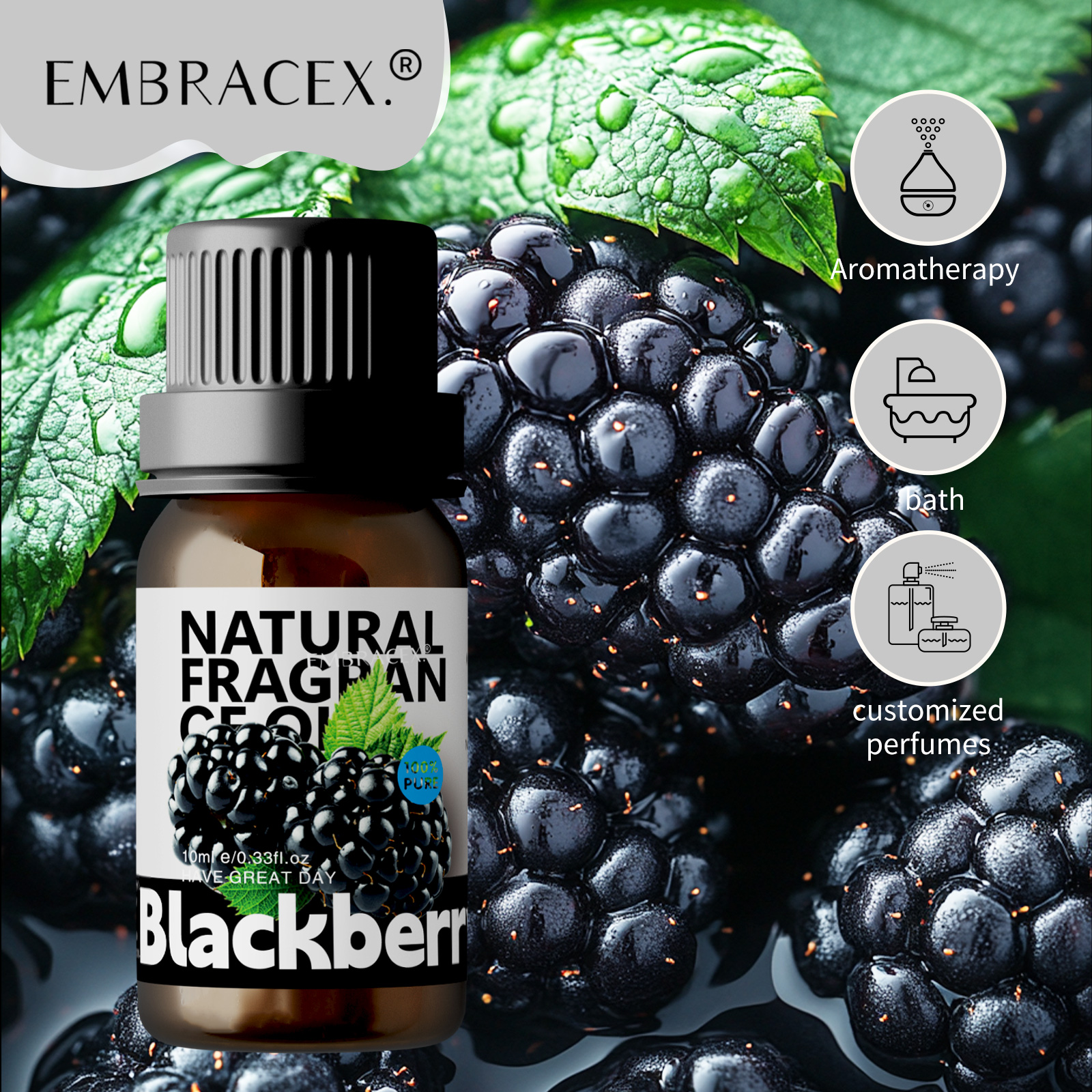 10ml Blackberry Essential Oils - Candle Making Oils 리뷰 및 가격