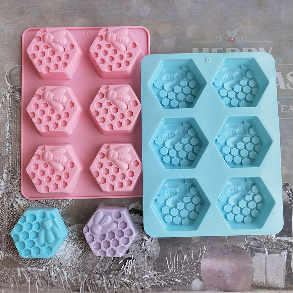 Silicone Hexagonal Bee Soap Mo - Candle Making Reno 리뷰 및 가격
