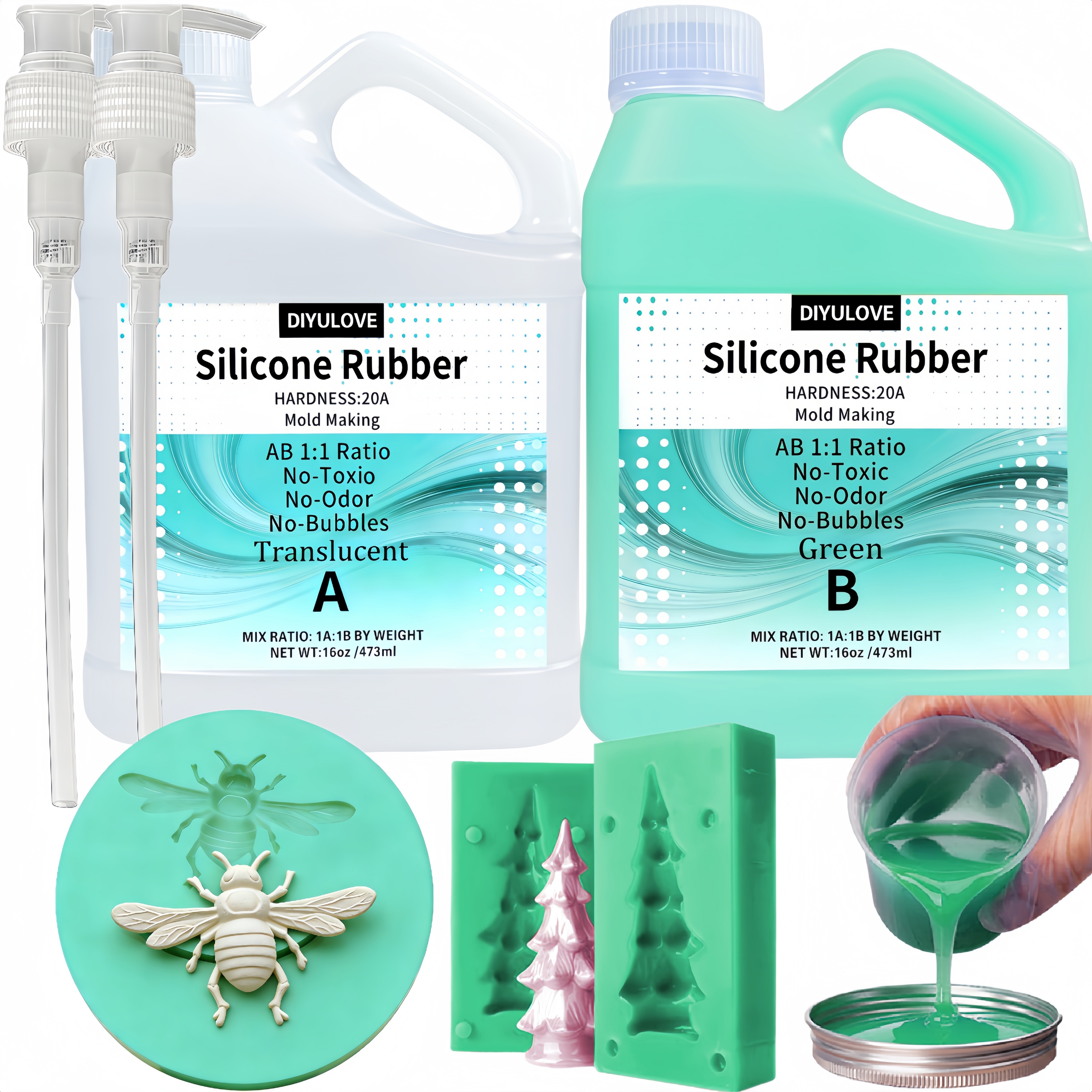 Super Elastic 15A Liquid Silic - Candle Making Kit 리뷰 및 가격