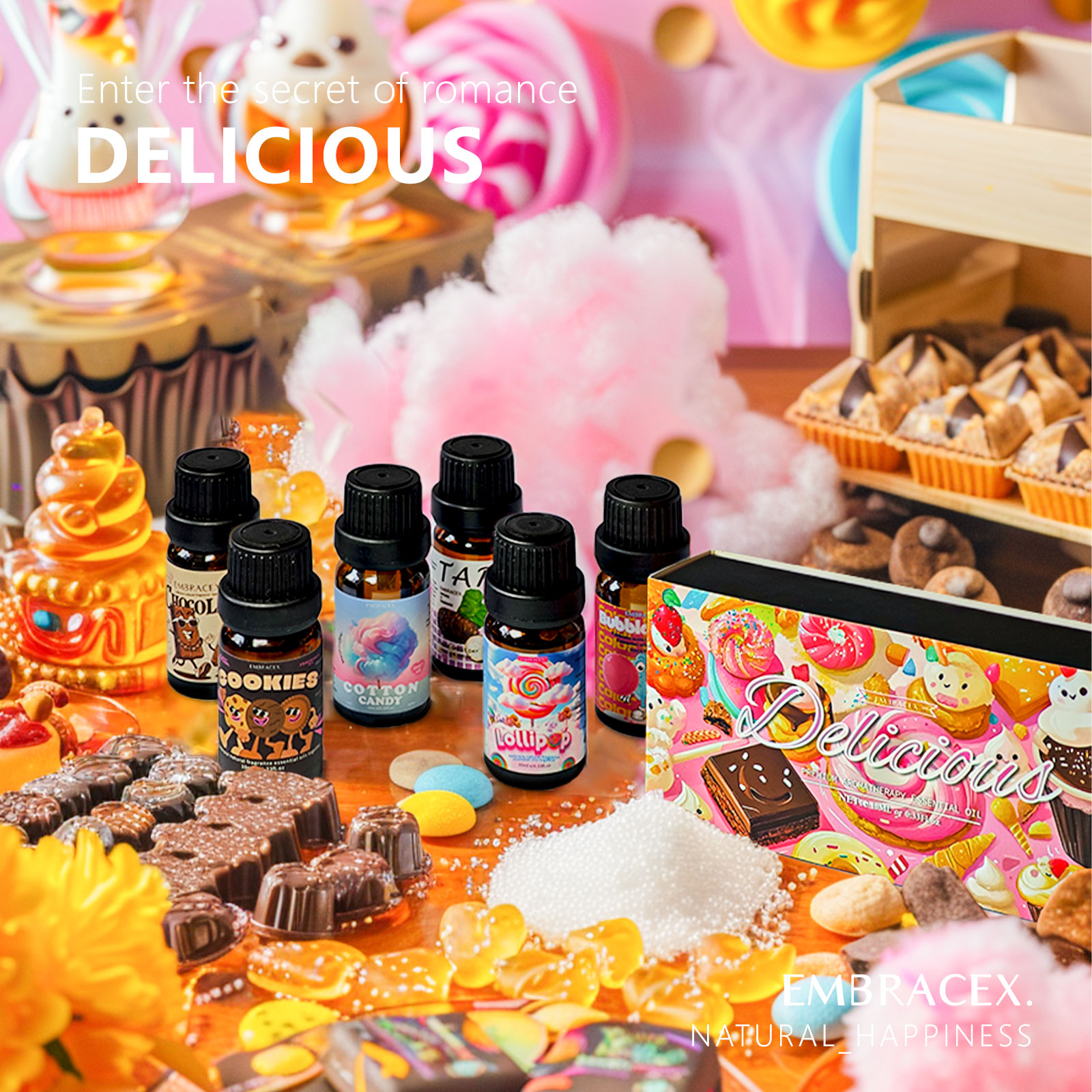 6PC/1Set Delicious Essential O - Candle Making Oils 리뷰 및 가격