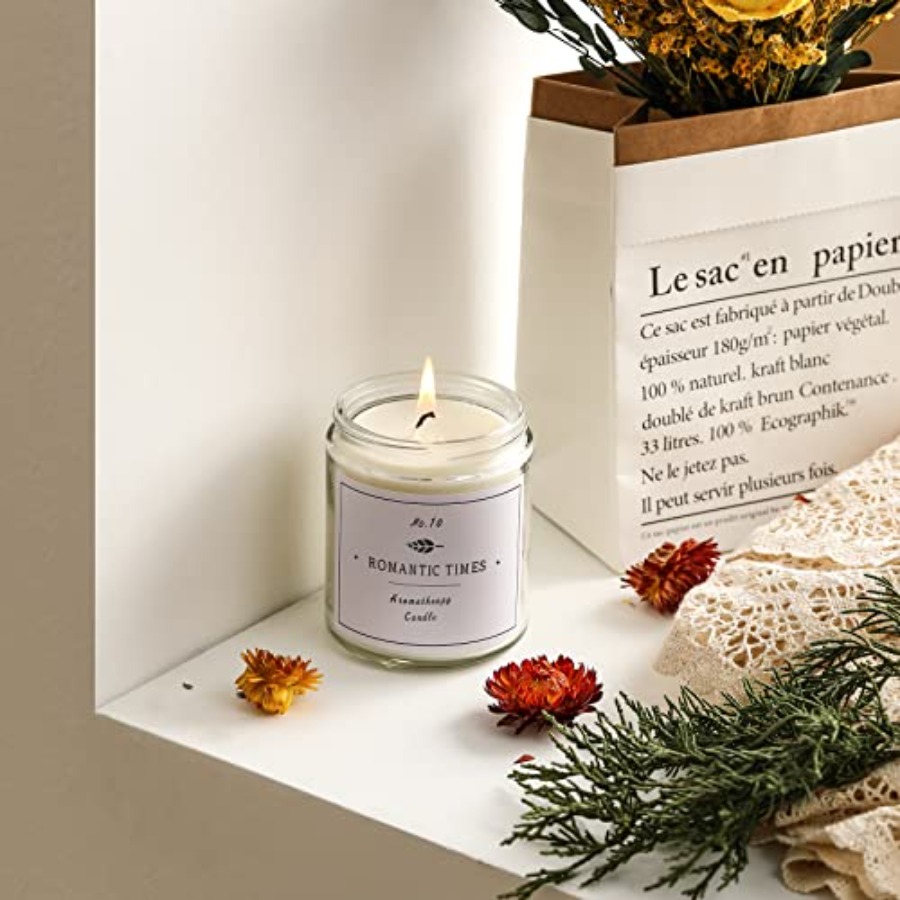 Pack, 8 OZ Thick Glass Jars wi - Candle Making Glass 리뷰 및 가격