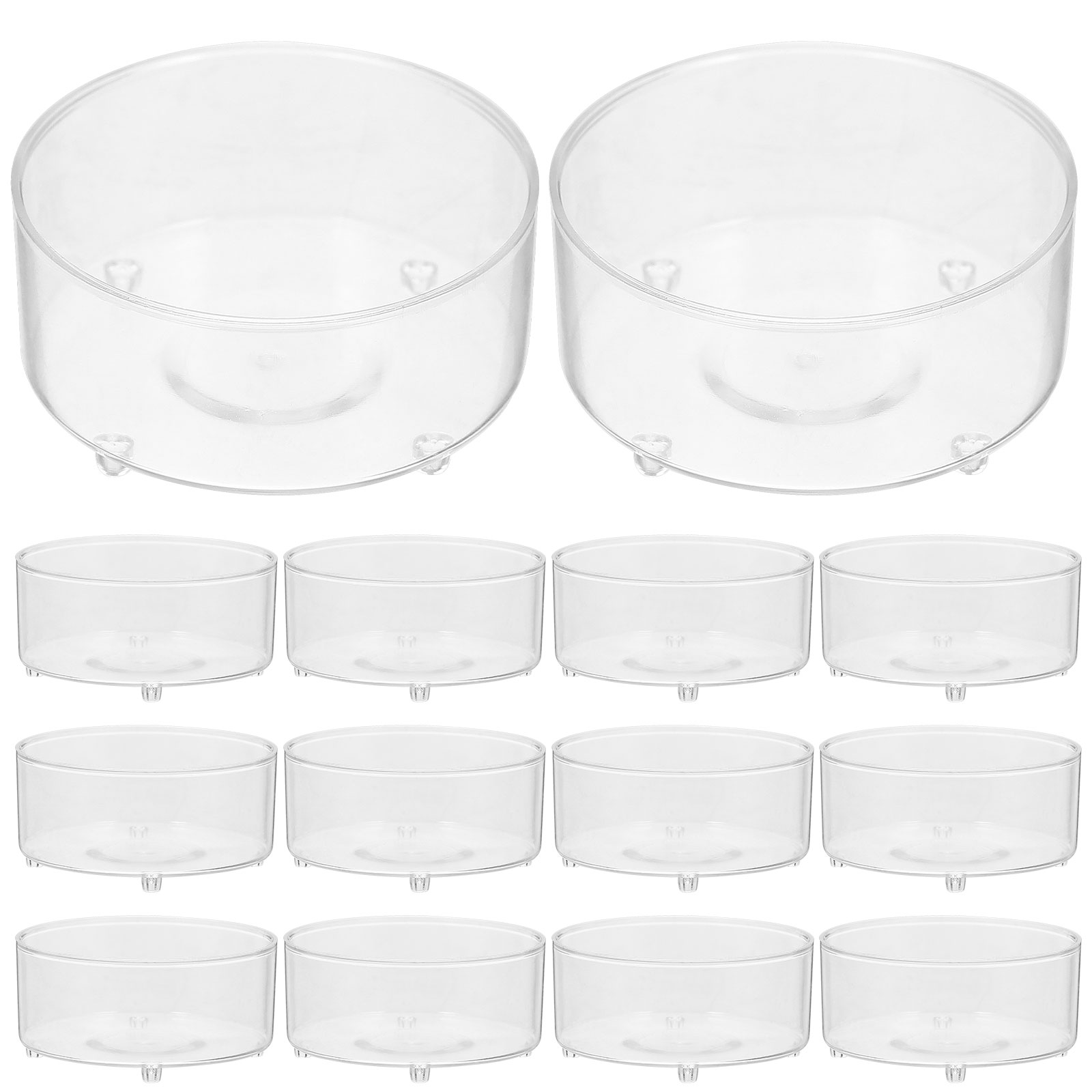 100pcs Plastic Holder Clear Cu - Candle Making Glass 리뷰 및 가격