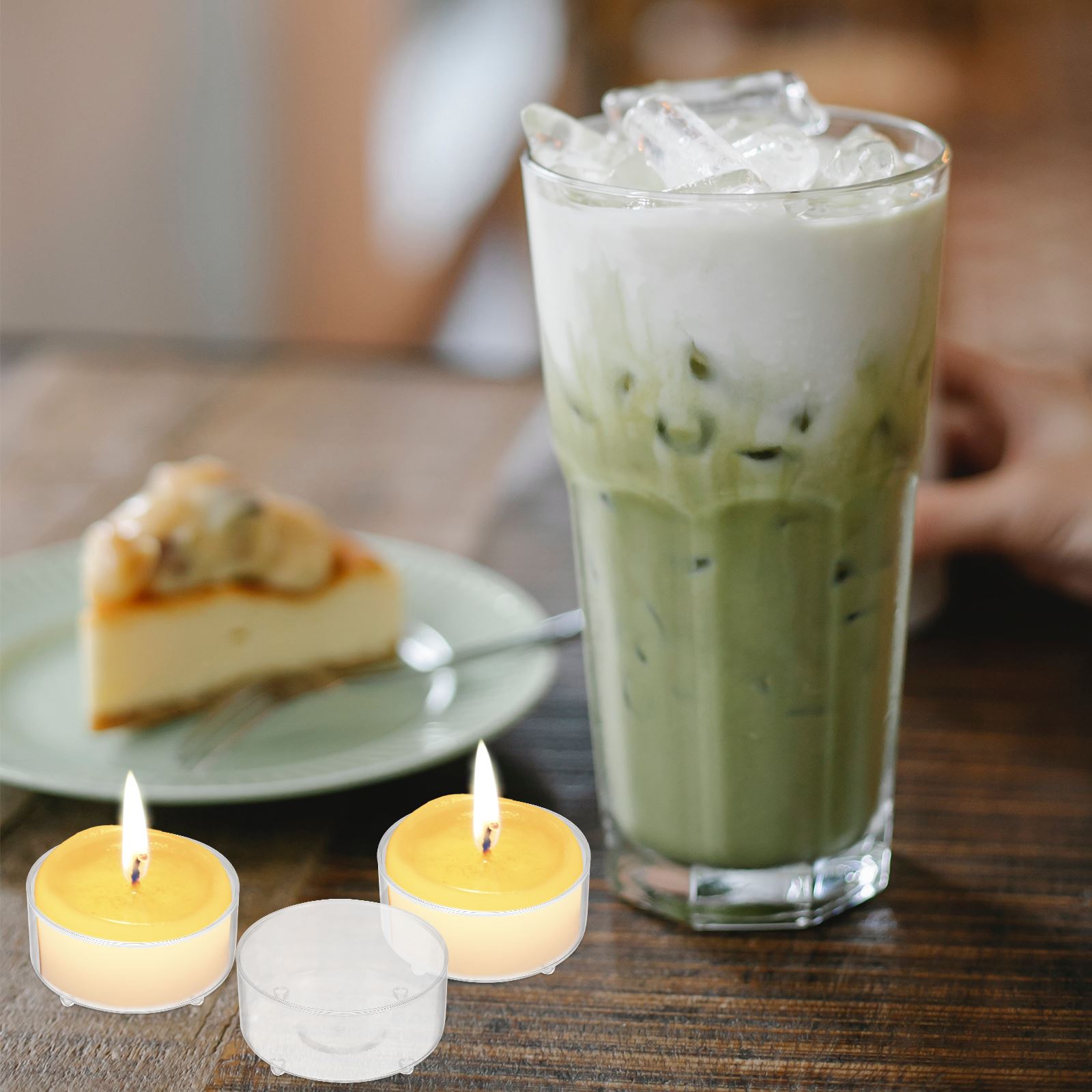 100pcs Plastic Holder Clear Cu - Candle Making Glass 리뷰 및 가격