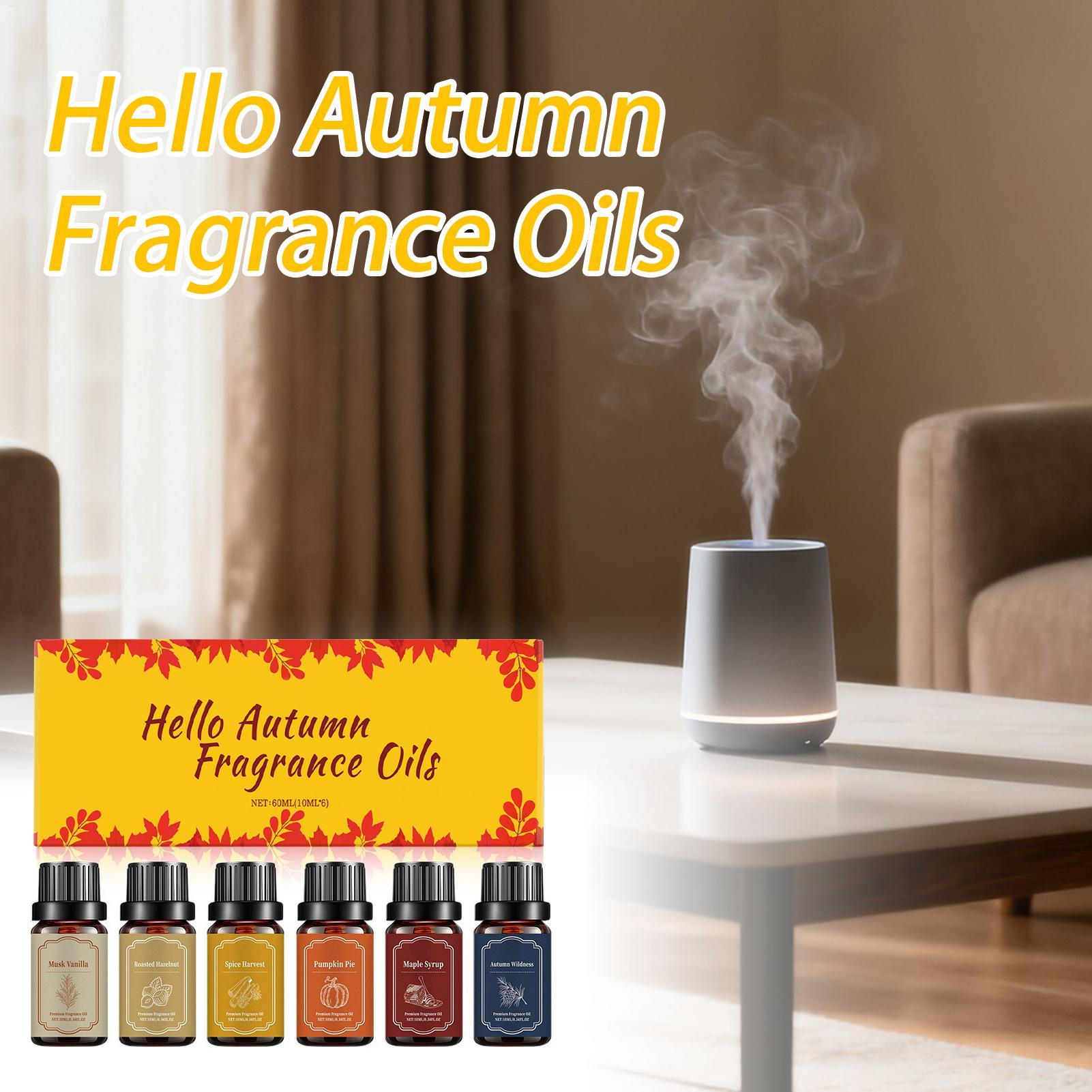 6pcs Fall Scented Diffuser Oil - Candle Making Oils 리뷰 및 가격