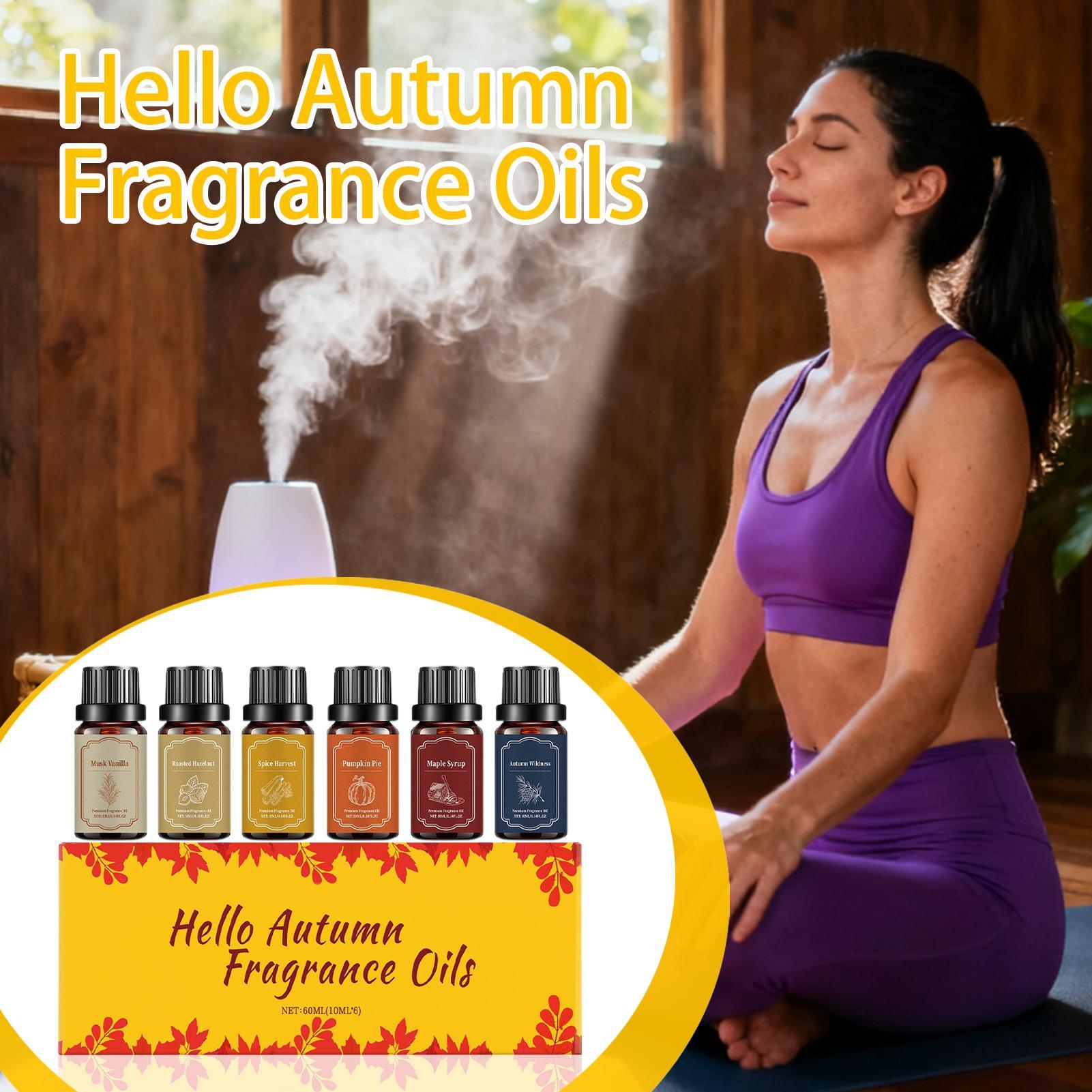 6pcs Fall Scented Diffuser Oil - Candle Making Oils 리뷰 및 가격