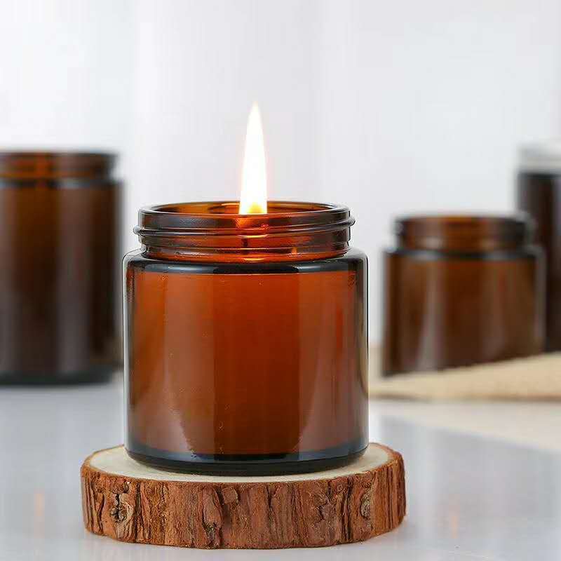 6pc 100/250ml Amber Glass Cand - Candle Making Glass 리뷰 및 가격