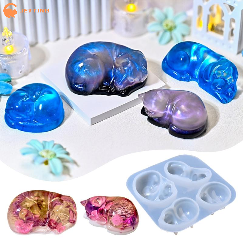 1PCS Sleeping Cat Dog Ornament - Candle Making Design 리뷰 및 가격