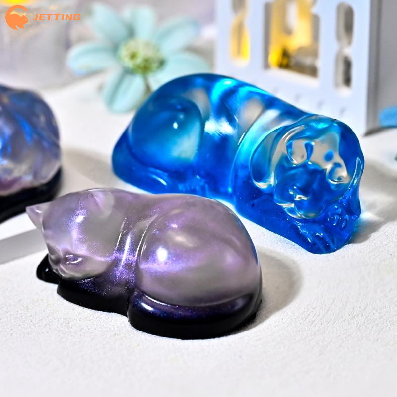 1PCS Sleeping Cat Dog Ornament - Candle Making Design 리뷰 및 가격