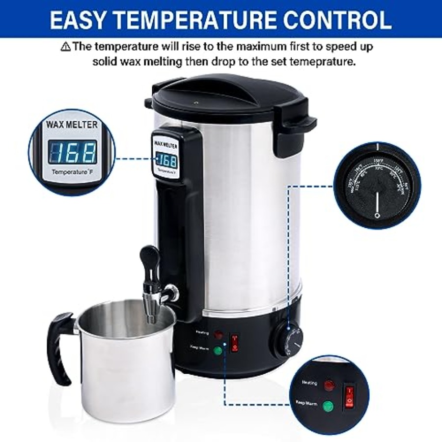 Electric Non-Stick Candle Wax  - Candle Making Kit 리뷰 및 가격