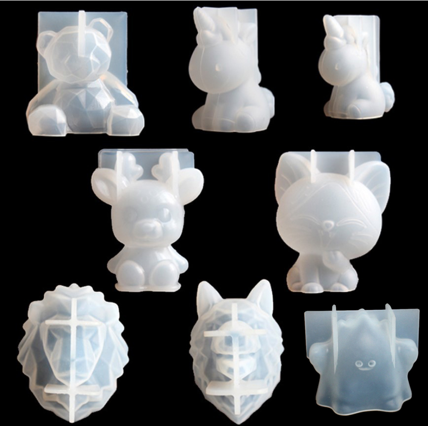 Transparent Unicorn Silicone E - Candle Making Design 리뷰 및 가격