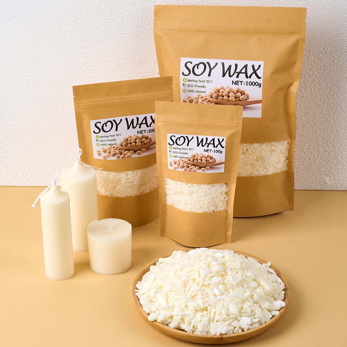 1 Pounds Pure White Soy Wax Fo - Candle Making Kit 리뷰 및 가격