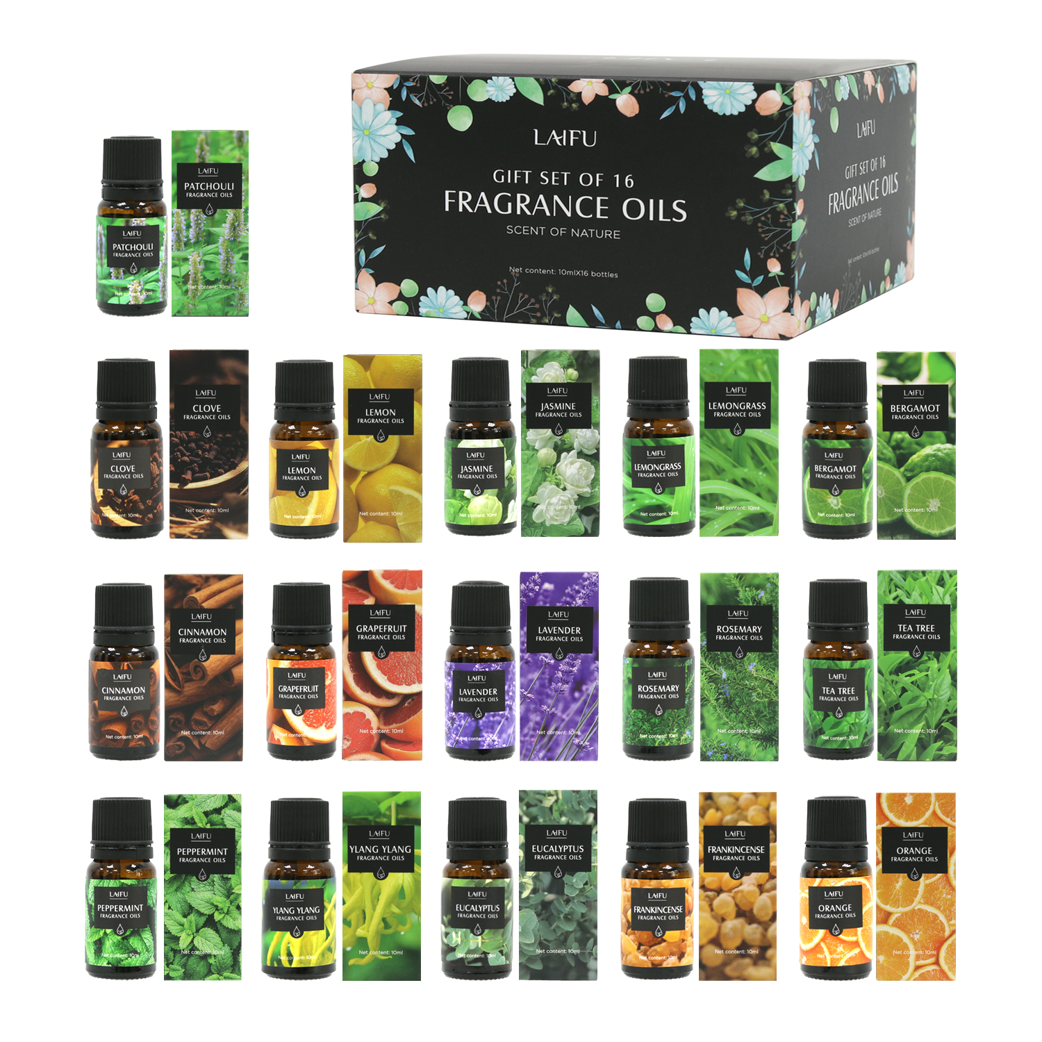16x10ml Essential Oils Set for - Candle Making Oils 리뷰 및 가격