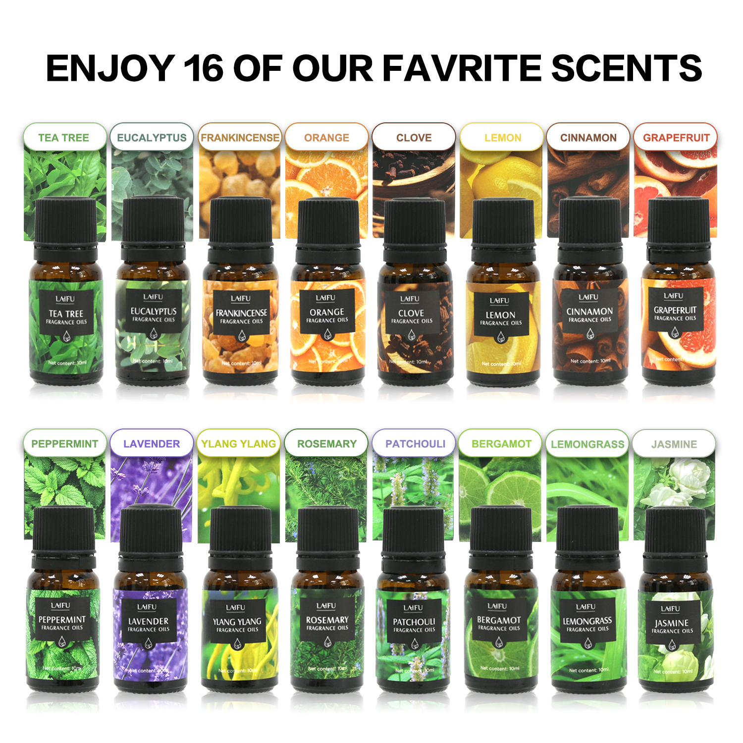 16x10ml Essential Oils Set for - Candle Making Oils 리뷰 및 가격