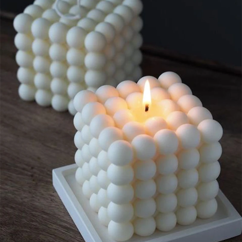 Large Bubble Cube Candles Sili - Candle Making Moulds 리뷰 및 가격