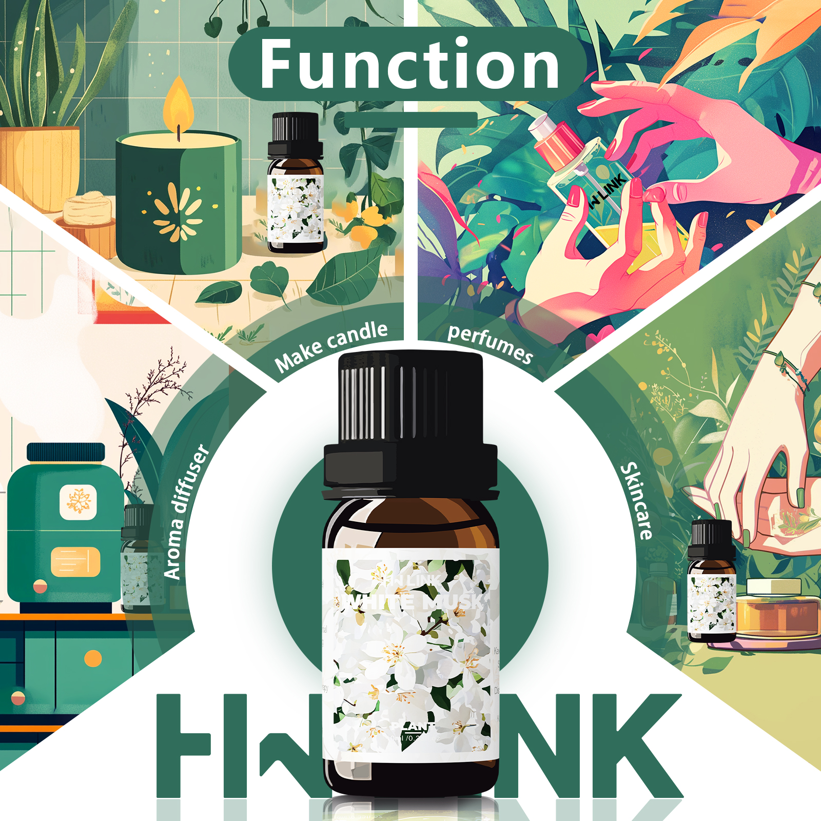 White Musk Essential Oils 10ml - Candle Making Oils 리뷰 및 가격