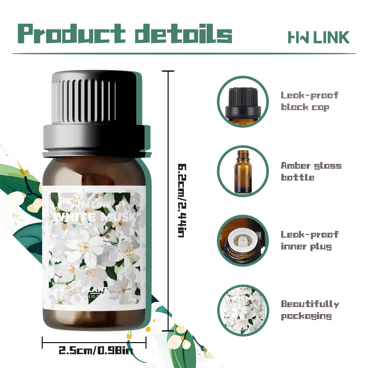 White Musk Essential Oils 10ml - Candle Making Oils 리뷰 및 가격