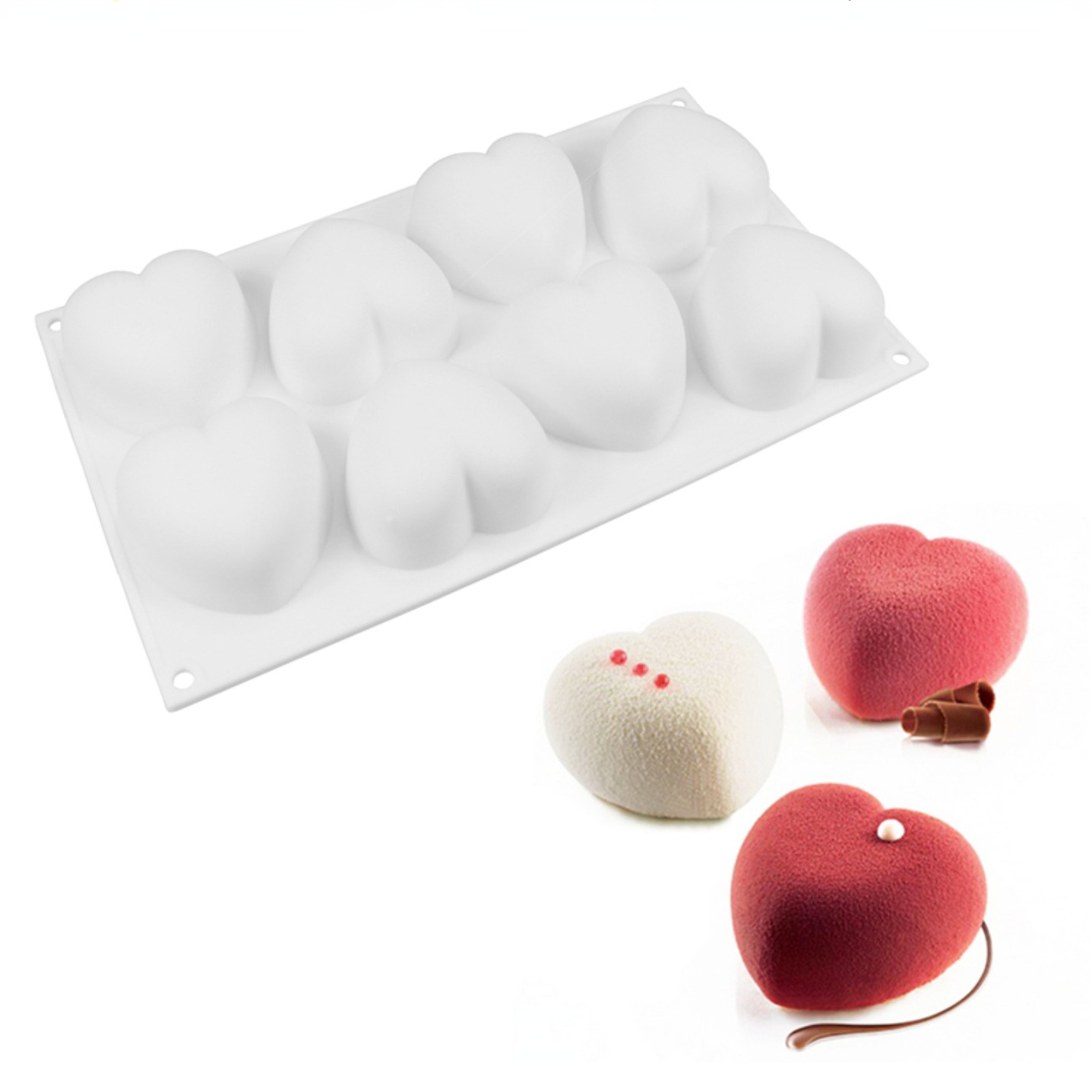 Love Heart Silicone Soap Mold  - Candle Making Kit 리뷰 및 가격