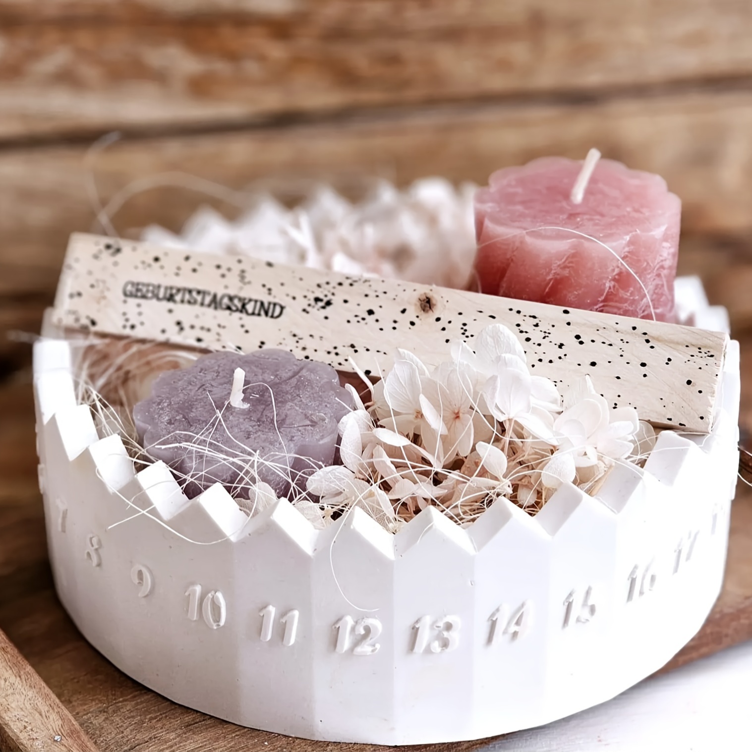 1 set Advent Calendar Silicone - Candle Making Design 리뷰 및 가격