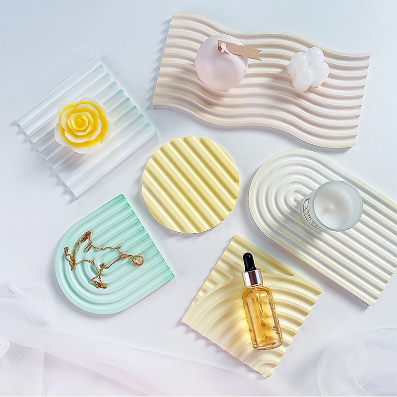 DIY Striped Wave Tray Mold For - Candle Making Moulds 리뷰 및 가격