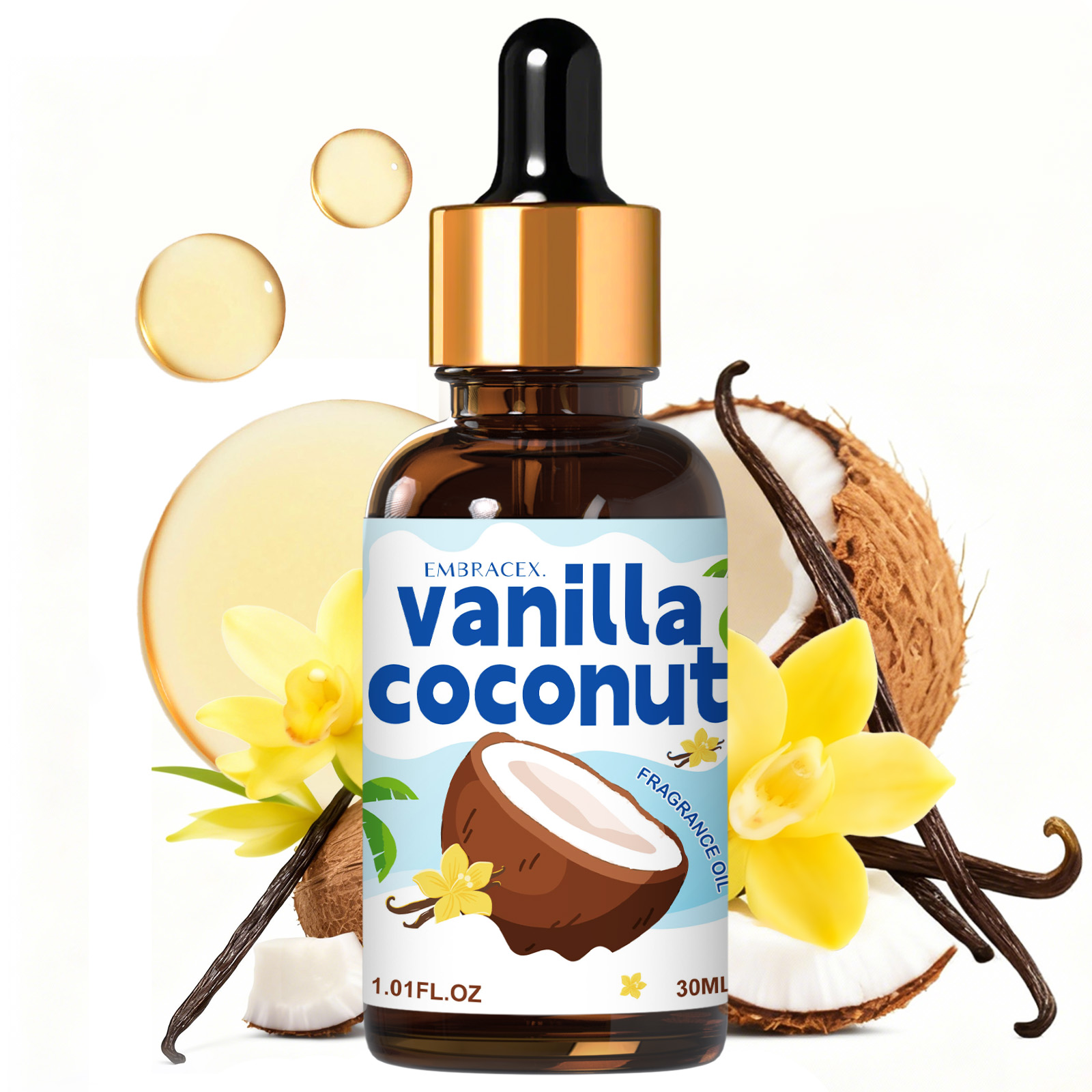 30ml Vanilla Coconut Essential - Candle Making Oils 리뷰 및 가격