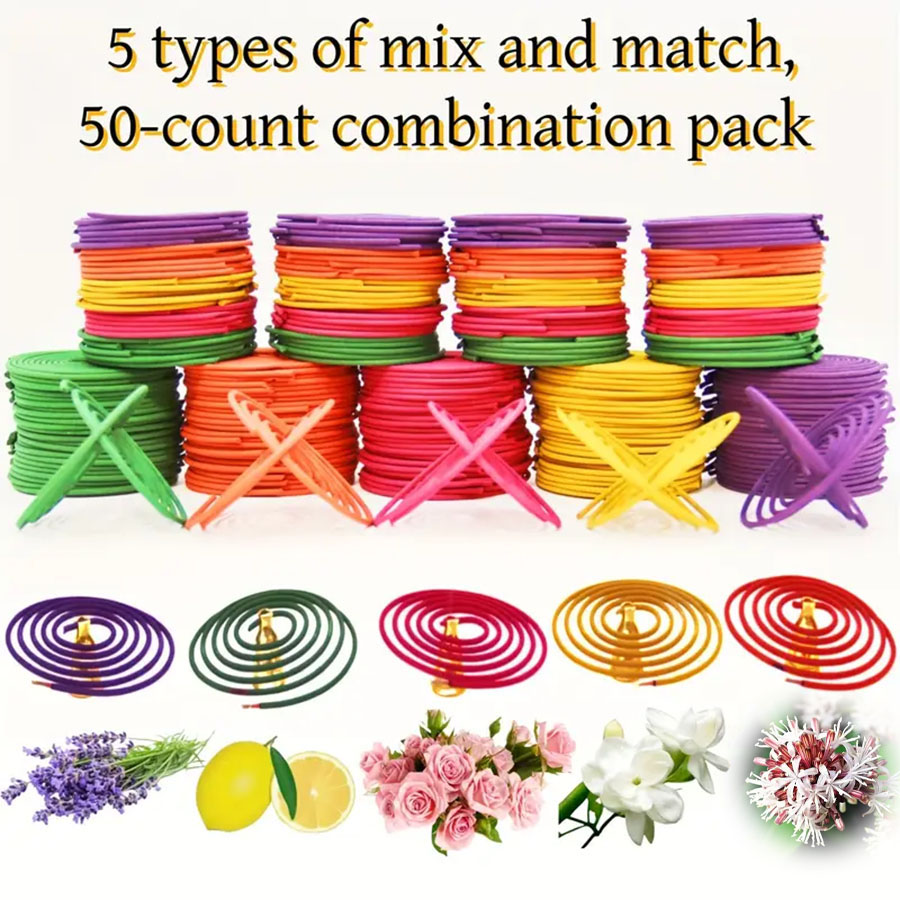 50pcs Mixed Fragrance Incense  - Uv Inhibitor Candle 리뷰 및 가격
