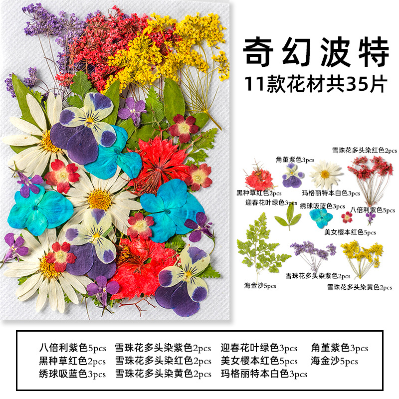 35Pcs10 Set of Dried Flowers a - Candle Making Set 리뷰 및 가격