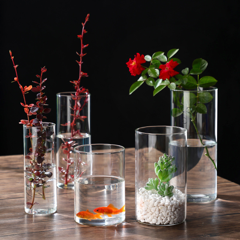 Glass Cylinder Vases Glass Hyd - Candle Making Glass 리뷰 및 가격