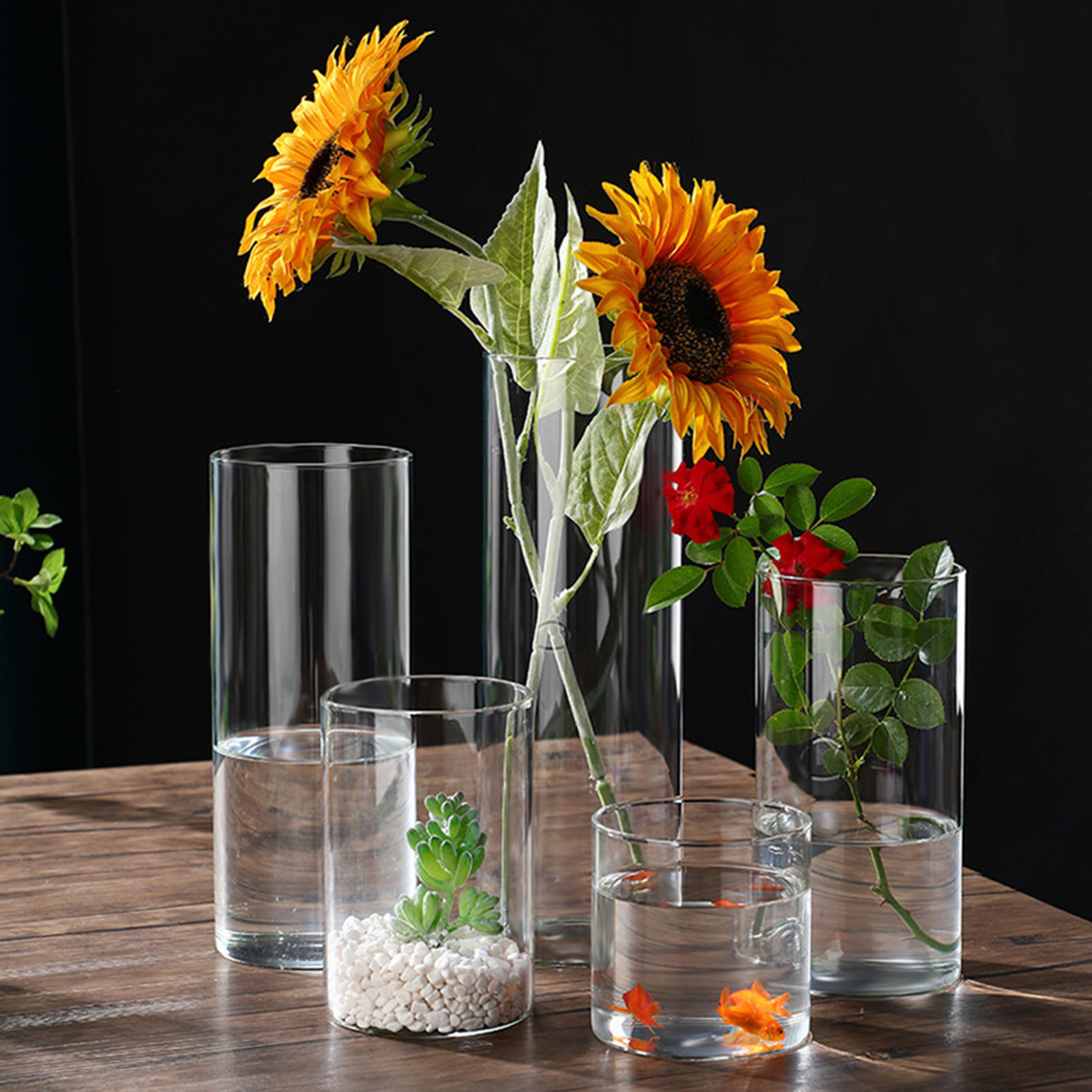 Glass Cylinder Vases Glass Hyd - Candle Making Glass 리뷰 및 가격