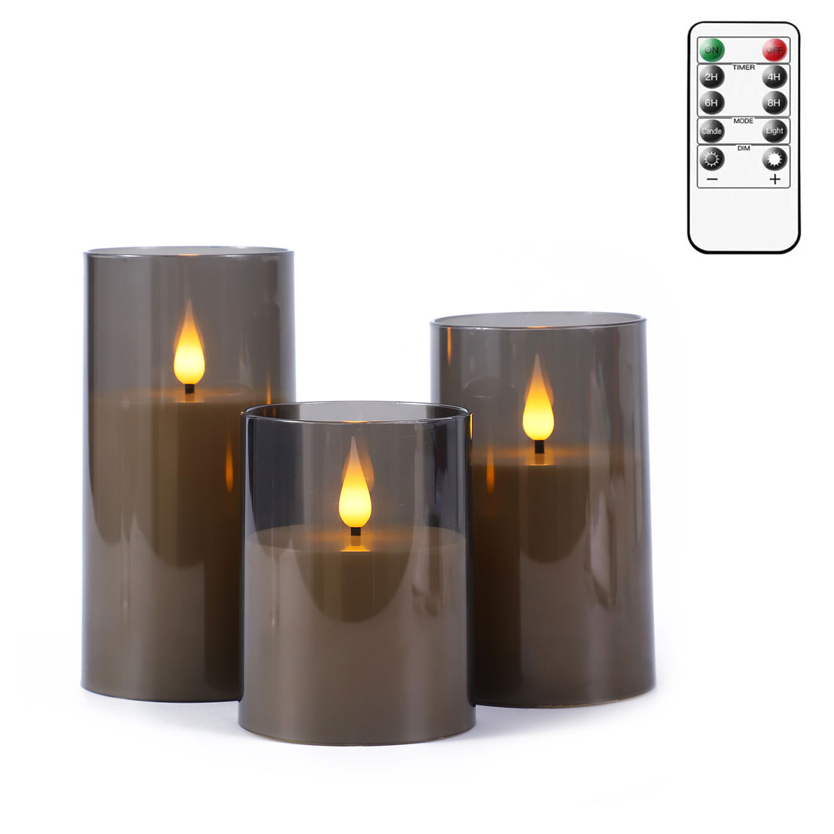 1 or 3 Pcs Grey/Gold Acrylic F - Candle Making Glass 리뷰 및 가격