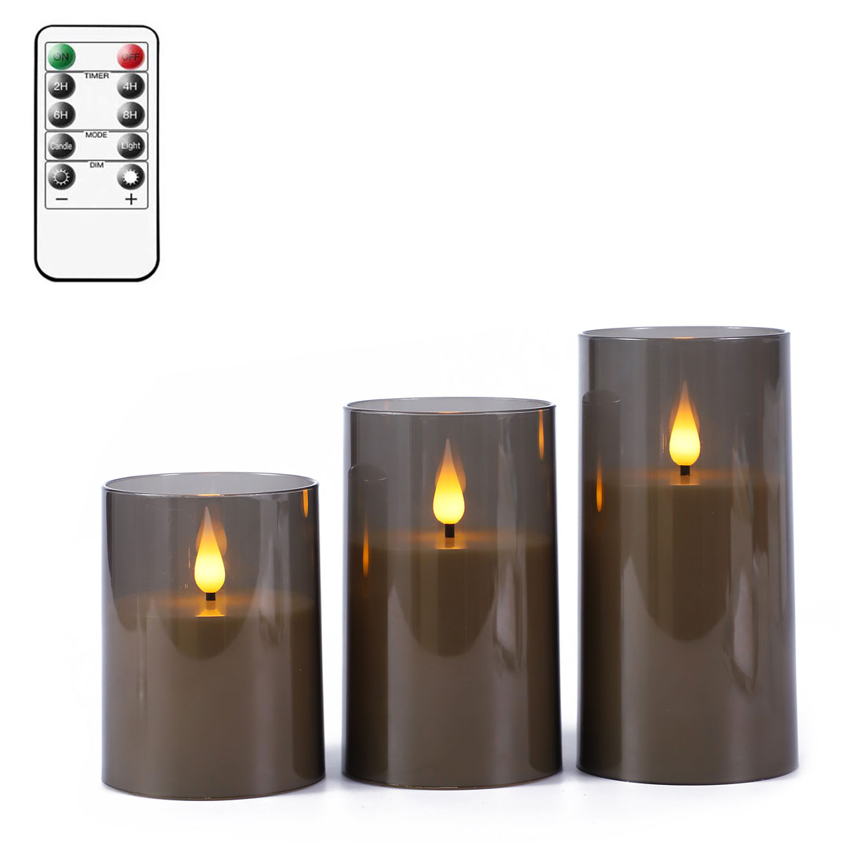 1 or 3 Pcs Grey/Gold Acrylic F - Candle Making Glass 리뷰 및 가격