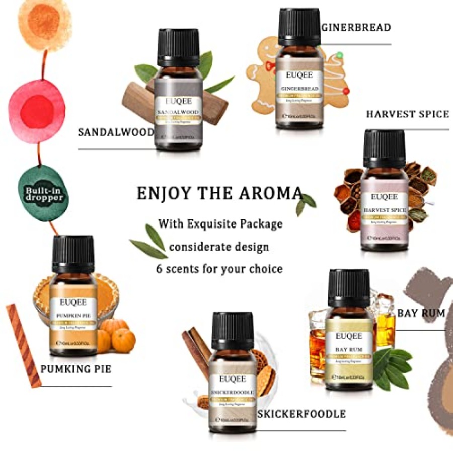 EUQEE 6PCS Spice Autumn Fragra - Candle Making Set 리뷰 및 가격