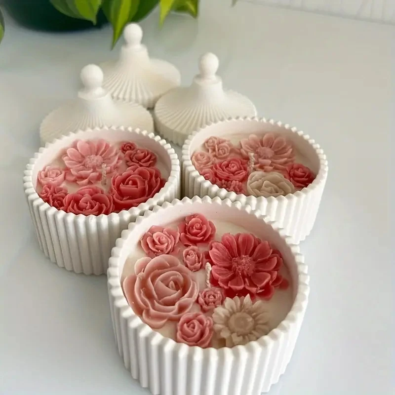 1 Set Silicone Candle Jar Mold - Candle Making Set 리뷰 및 가격