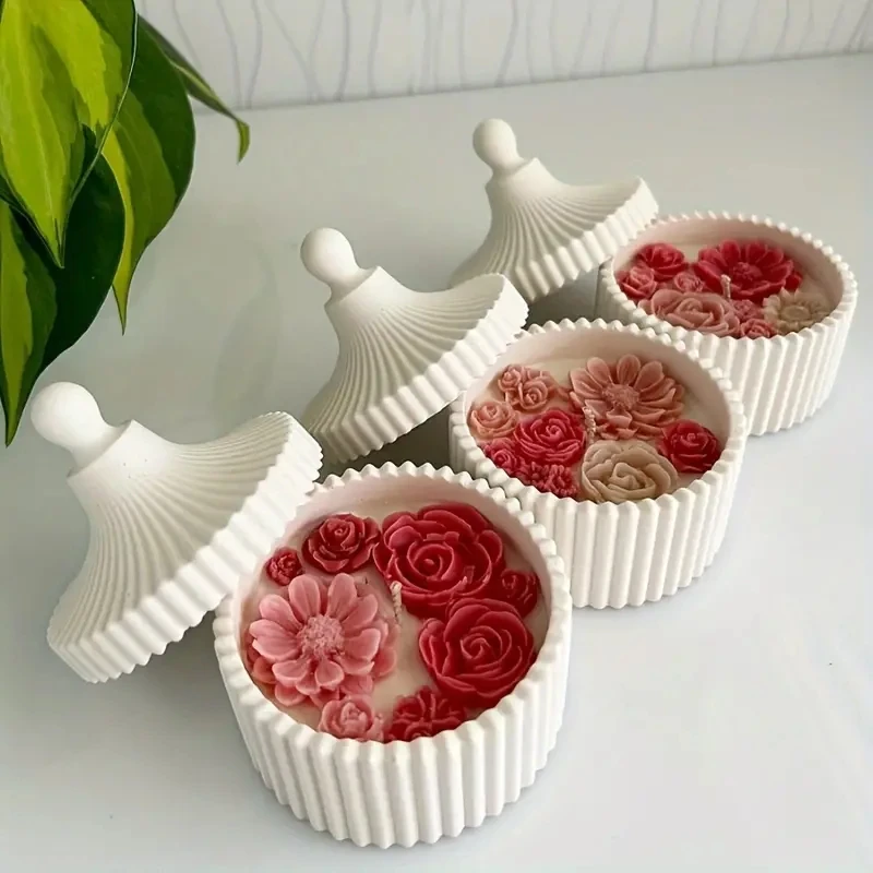 1 Set Silicone Candle Jar Mold - Candle Making Set 리뷰 및 가격