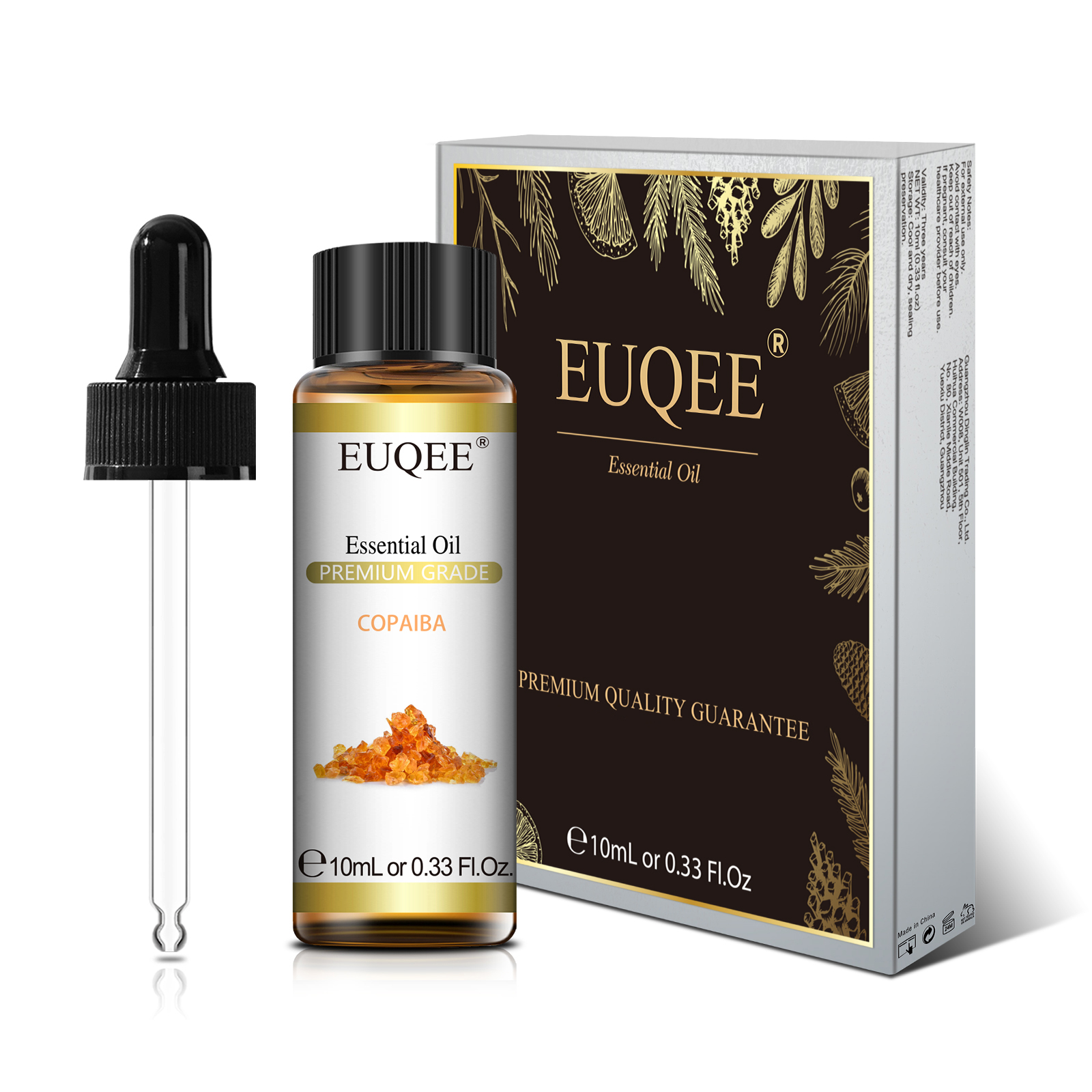 EUQEE 10mL Copaiba Essential O - Candle Making Glass 리뷰 및 가격