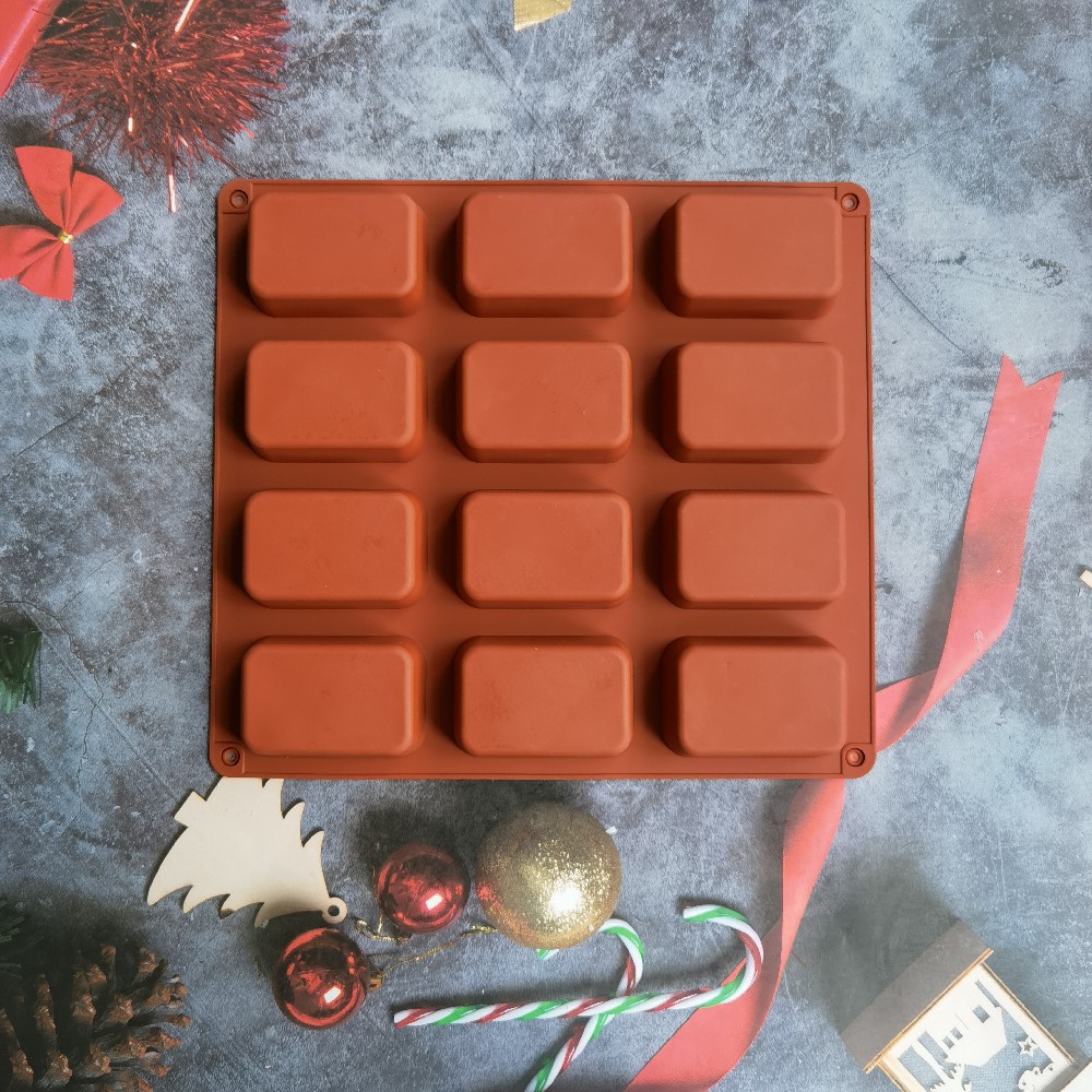 12 Cavity Square Silicone Soap - Candle Making Reno 리뷰 및 가격