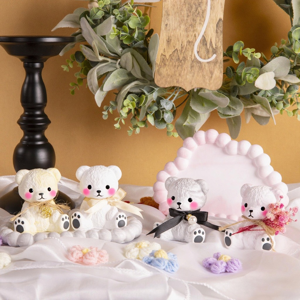 3PCS Couple Bear Silicone Mold - Candle Making Set 리뷰 및 가격