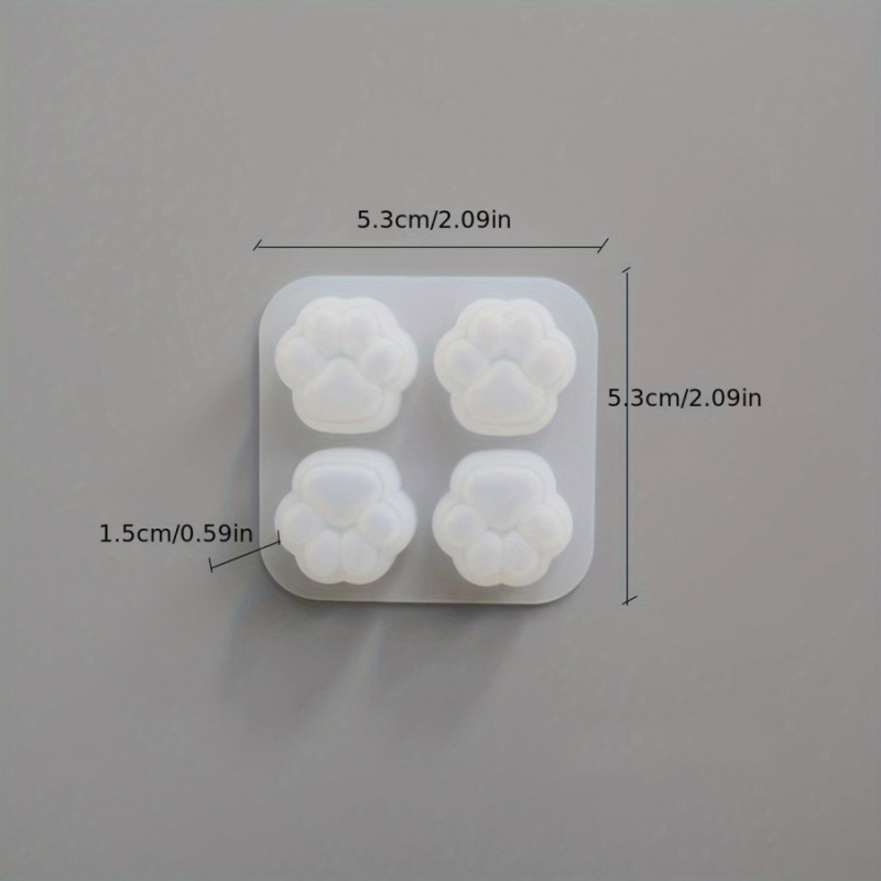 1Cat Paw Pattern Silicone Mold - Candle Making Kit 리뷰 및 가격