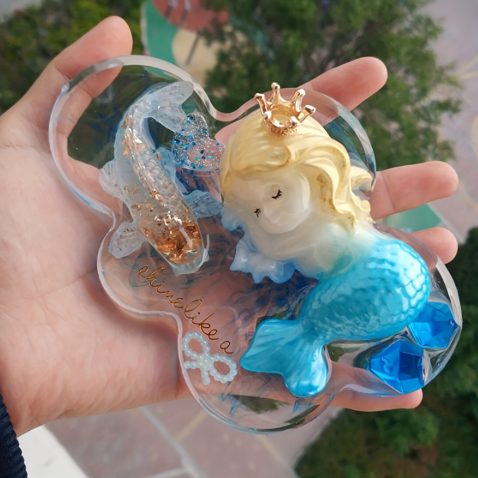 Cute Cartoon Mermaid Silicone  - Candle Making Design 리뷰 및 가격