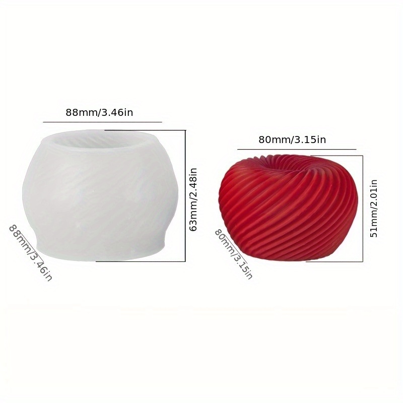 A trendy red apple silicone mo - Candle Making Design 리뷰 및 가격