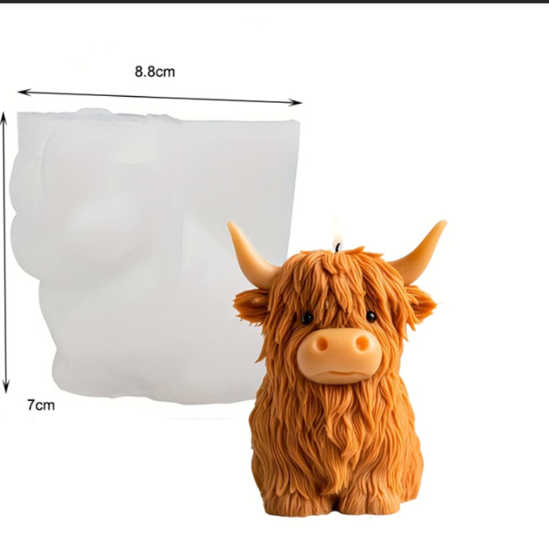 Alpine Cow Candle Mold - Epoxy - Candle Making Design 리뷰 및 가격