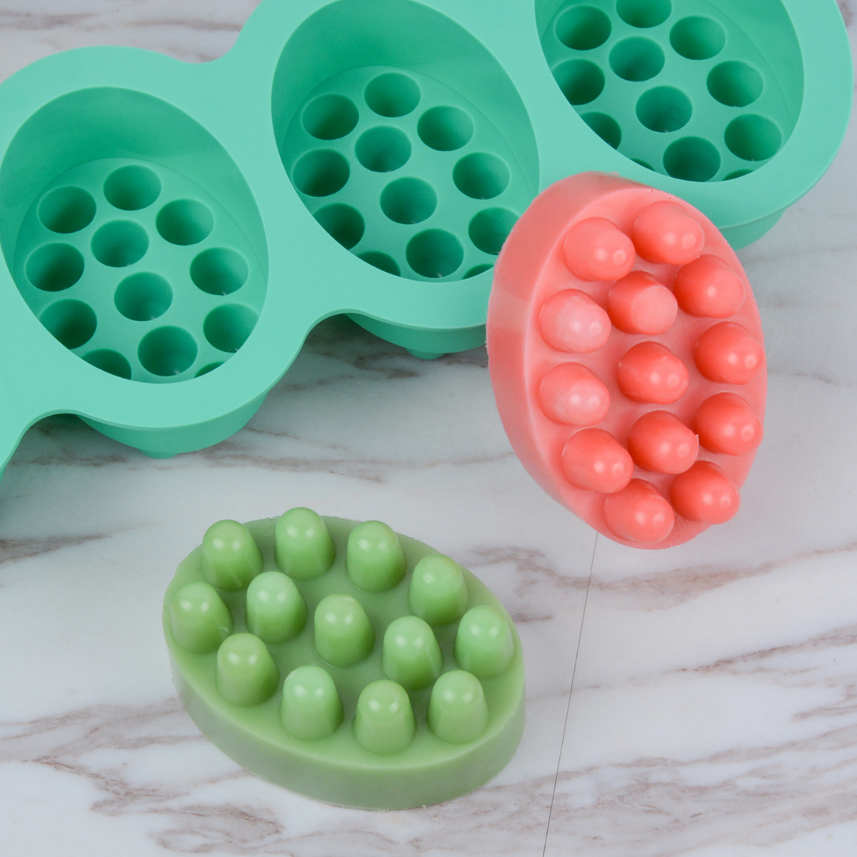 4 Hole Oval Massage Soap Silic - Candle Making Kit 리뷰 및 가격