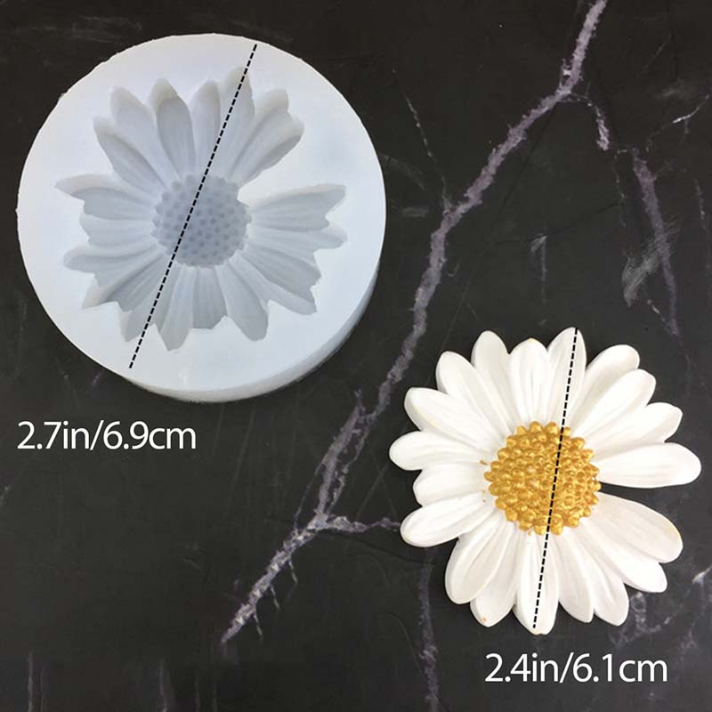 DIY Candle Silicone Mold Daisy - Candle Making Reno 리뷰 및 가격