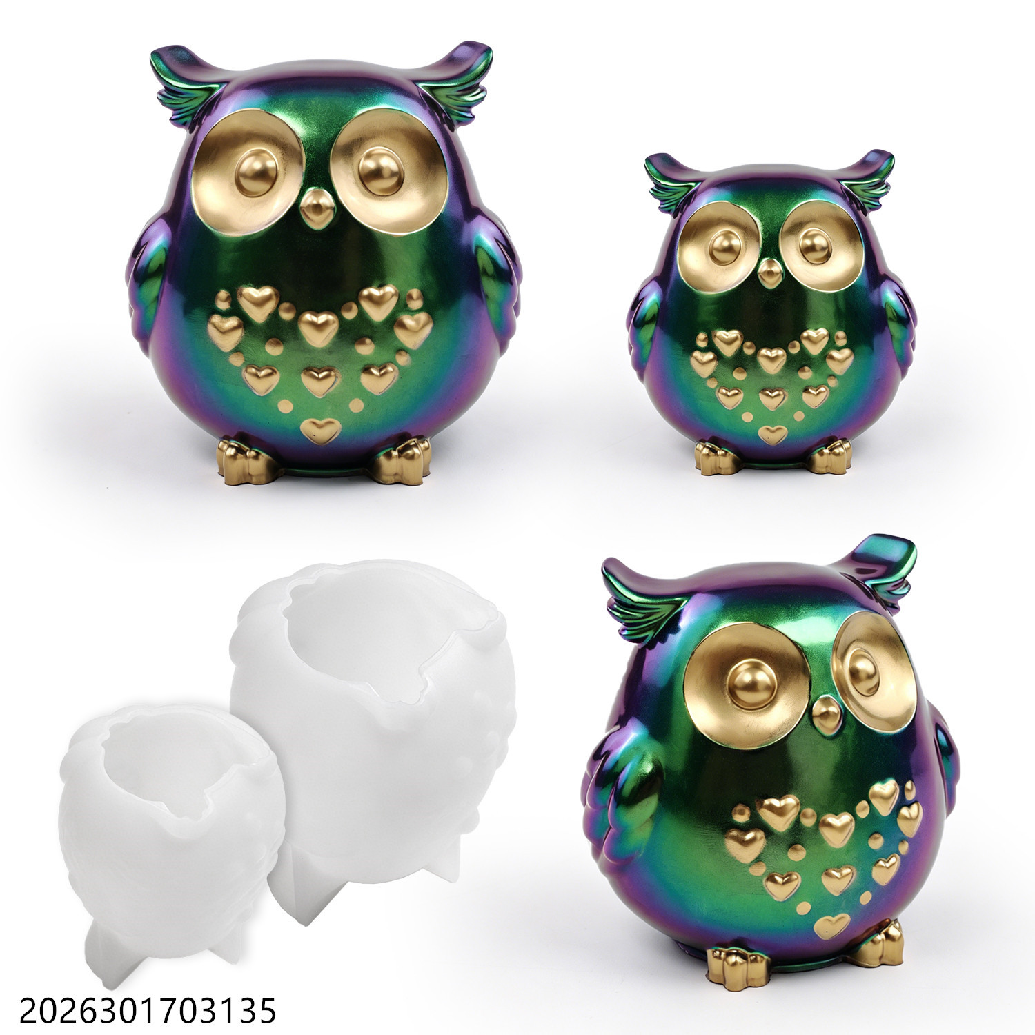 Owl Silicone Mold 3D Bird Shap - Candle Making Kit 리뷰 및 가격